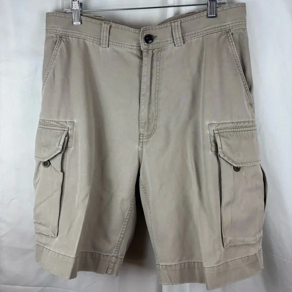 CLEARANCE!!! Polo by Ralph Lauren Tan Cargo Shorts Versatile Design - Picture 3 of 12